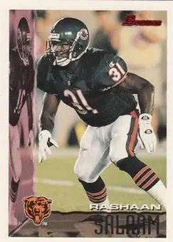 1995 Bowman #21 - Rashaan Salaam - Chicago Bears