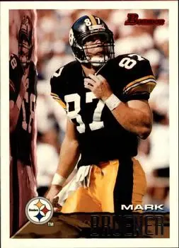1995 Bowman #27 - Mark Bruener - Pittsburgh Steelers