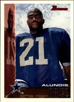 1995 Bowman #30 - Alundis Brice - Dallas Cowboys