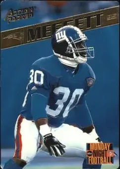 1995 Action Packed Monday Night Football #24 - Dave Meggett - New England Patriots