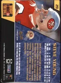 1995 Action Packed Monday Night Football #28 - Steve Young - San Francisco 49ers - Back