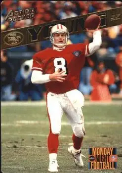 1995 Action Packed Monday Night Football #28 - Steve Young - San Francisco 49ers