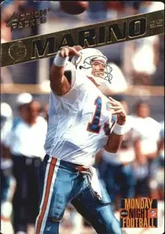 1995 Action Packed Monday Night Football #30 - Dan Marino - Miami Dolphins