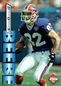 1995 Collector's Edge #24 - Don Beebe - Carolina Panthers