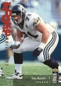 1995 Collector's Choice Update #U26 - Tony Boselli - Jacksonville Jaguars