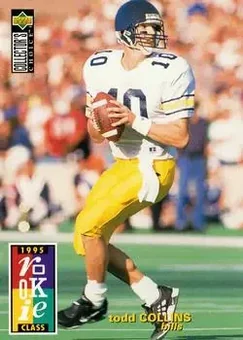 1995 Collector's Choice #24 - Todd Collins - Buffalo Bills