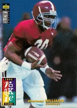 1995 Collector's Choice #25 - Sherman Williams - Dallas Cowboys