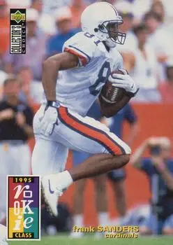 1995 Collector's Choice #26 - Frank Sanders - Arizona Cardinals