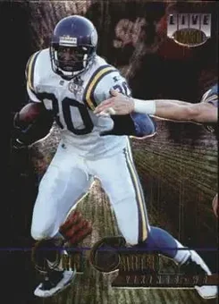 1995 Classic Images Limited Live #25 - Cris Carter - Minnesota Vikings 1995 Classic Images Limited Live #25 - Cris Carter - Minnesota Vikings