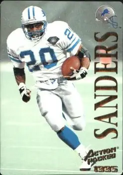 1995 Action Packed #31 - Barry Sanders - Detroit Lions
