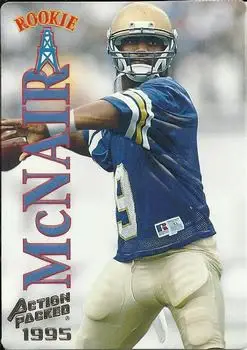 1995 Action Packed #36 - Steve McNair - Houston Oilers