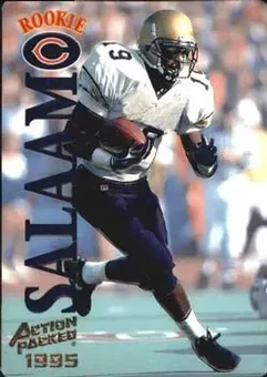 1995 Action Packed #37 - Rashaan Salaam - Chicago Bears