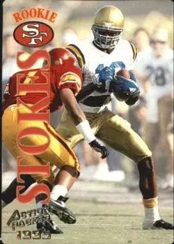 1995 Action Packed #39 - J.J. Stokes - San Francisco 49ers