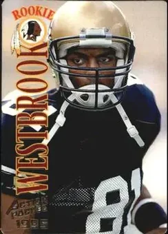 1995 Action Packed #40 - Michael Westbrook - Washington Redskins 1995 Action Packed #40 - Michael Westbrook - Washington Redskins