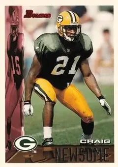 1995 Bowman #32 - Craig Newsome - Green Bay Packers