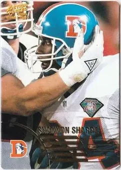 1995 Action Packed Rookies & Stars #31 - Shannon Sharpe - Denver Broncos