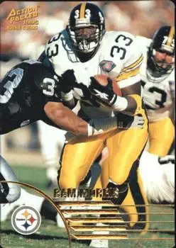 1995 Action Packed Rookies & Stars #33 - Bam Morris - Pittsburgh Steelers