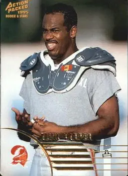 1995 Action Packed Rookies & Stars #36 - Alvin Harper - Tampa Bay Buccaneers