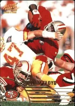 1995 Action Packed Rookies & Stars #39 - William Floyd - San Francisco 49ers