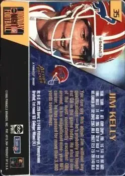 1995 Action Packed Monday Night Football #35 - Jim Kelly - Buffalo Bills