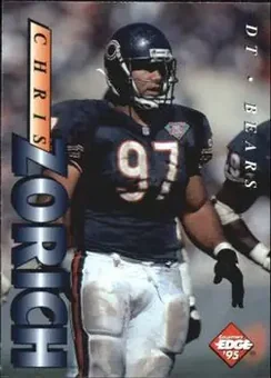 1995 Collector's Edge #36 - Chris Zorich - Chicago Bears