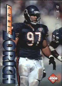 1995 Collector's Edge #36 - Chris Zorich - Chicago Bears