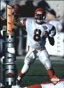 1995 Collector's Edge #37 - Jeff Blake - Cincinnati Bengals
