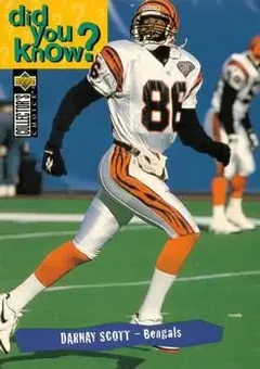 1995 Collector's Choice #33 - Darnay Scott - Cincinnati Bengals 1995 Collector's Choice #33 - Darnay Scott - Cincinnati Bengals