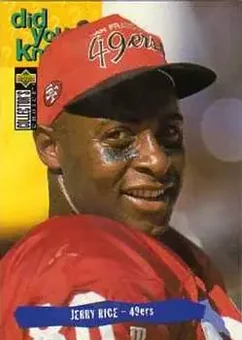1995 Collector's Choice #36 - Jerry Rice - San Francisco 49ers