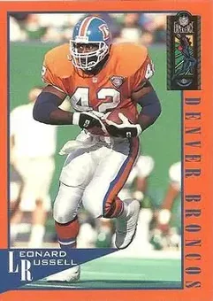 1995 Classic NFL Experience #31 - Leonard Russell - Denver Broncos 1995 Classic NFL Experience #31 - Leonard Russell - Denver Broncos