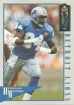 1995 Classic NFL Experience #33 - Herman Moore - Detroit Lions