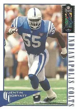 1995 Classic NFL Experience #40 - Quentin Coryatt - Indianapolis Colts