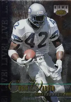 1995 Classic Images Limited Live #32 - Chris Warren - Seattle Seahawks 1995 Classic Images Limited Live #32 - Chris Warren - Seattle Seahawks