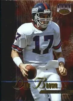 1995 Classic Images Limited Live #37 - Dave Brown - New York Giants