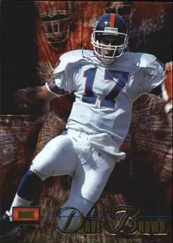 1995 Classic Images Limited #37 - Dave Brown - New York Giants