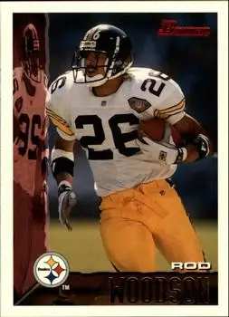 1995 Bowman #50 - Rod Woodson - Pittsburgh Steelers