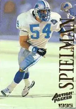 1995 Action Packed #44 - Chris Spielman - Detroit Lions