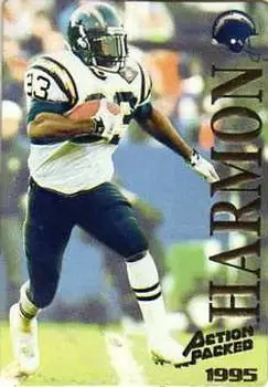 1995 Action Packed #47 - Ronnie Harmon - San Diego Chargers