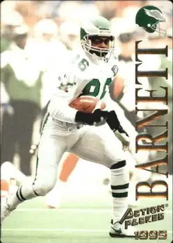 1995 Action Packed #48 - Fred Barnett - Philadelphia Eagles
