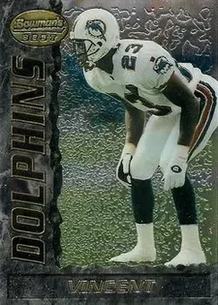 1995 Bowman's Best #16 - Troy Vincent - Miami Dolphins 1995 Bowman's Best #16 - Troy Vincent - Miami Dolphins