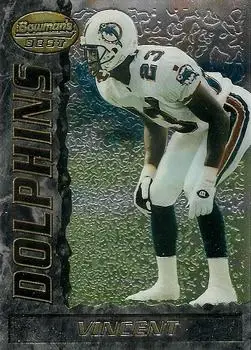 1995 Bowman's Best #16 - Troy Vincent - Miami Dolphins