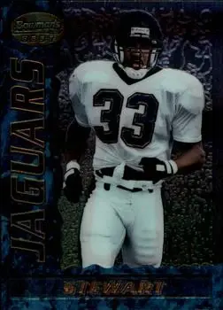 1995 Bowman's Best #19 - James Stewart - Jacksonville Jaguars