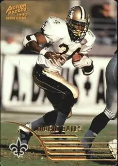 1995 Action Packed Rookies & Stars #41 - Mario Bates - New Orleans Saints