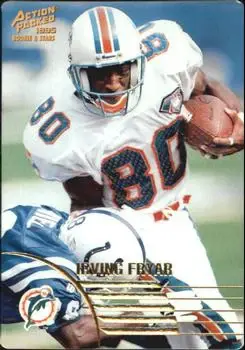 1995 Action Packed Rookies & Stars #46 - Irving Fryar - Miami Dolphins - Front
