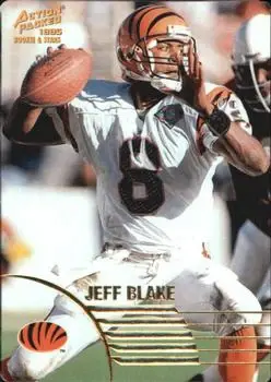 1995 Action Packed Rookies & Stars #47 - Jeff Blake - Cincinnati Bengals