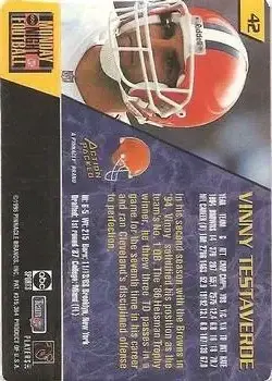 1995 Action Packed Monday Night Football #42 - Vinny Testaverde - Cleveland Browns