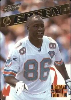 1995 Action Packed Monday Night Football #44 - Eric Green - Miami Dolphins