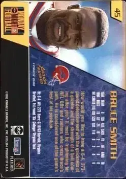 1995 Action Packed Monday Night Football #45 - Bruce Smith - Buffalo Bills - Back 1995 Action Packed Monday Night Football #45 - Bruce Smith - Buffalo Bills - Back
