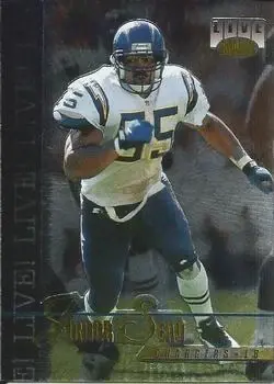 1995 Classic Images Limited Live #46 - Junior Seau - San Diego Chargers - Front