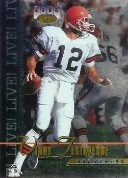 1995 Classic Images Limited Live #47 - Vinny Testaverde - Cleveland Browns